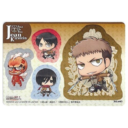 進撃の巨人　メタルカード&シール★★バラ売り不可✕ 進撃の巨人 メタルカード&シールバラ売り不可✕ 進撃の巨人